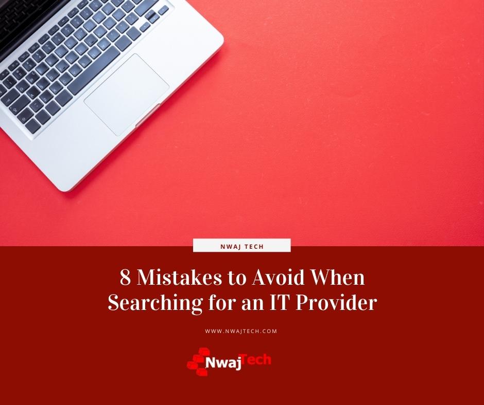 8 Mistakes to Avoid When Searching for an IT Provider FB